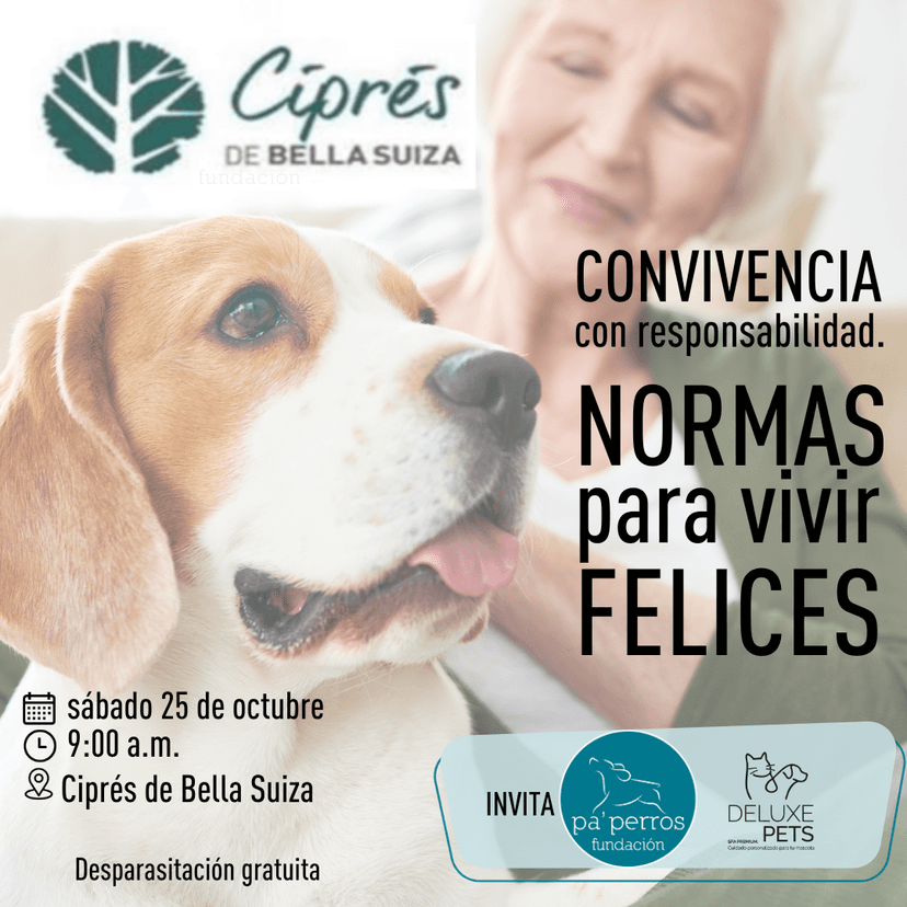 Campaña de Tenencia Responsable - Ciprés de Bella Suiza